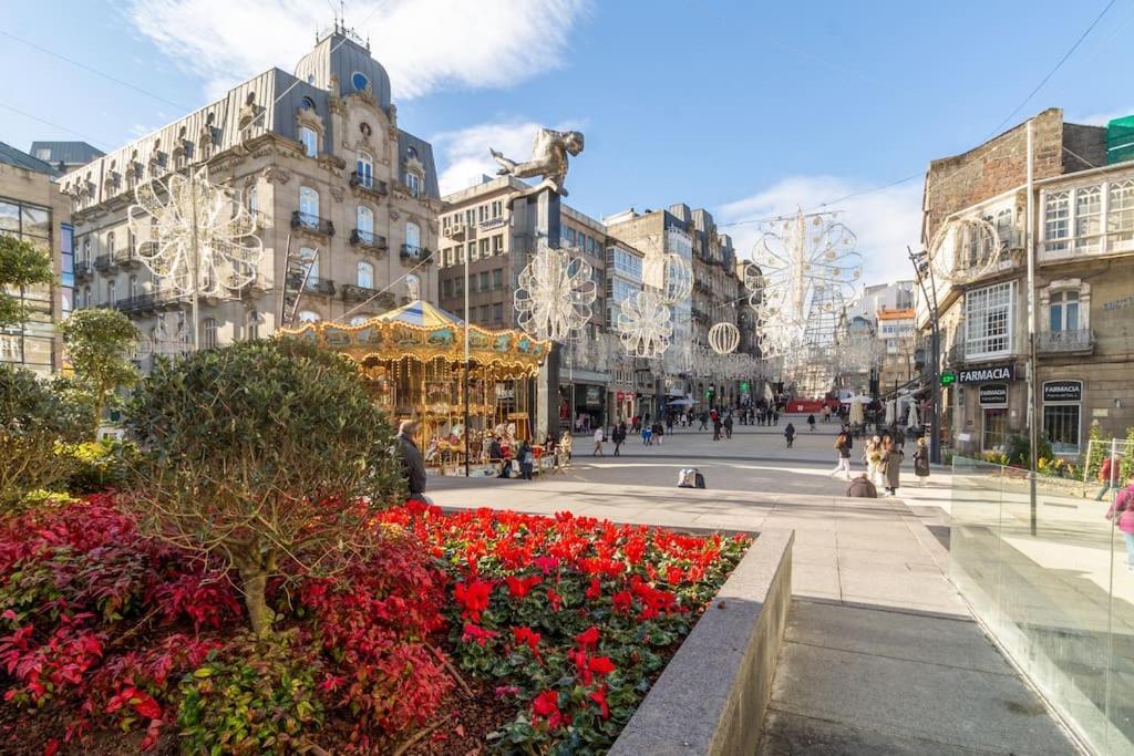 Апартаменты En Un Edificio Senorial: Duplex Totalmente Nuevo. Виго Экстерьер фото